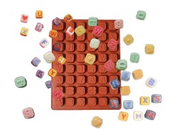 Alfabe Harf Silikon Çikolata Kalıbı KHK261 - 3