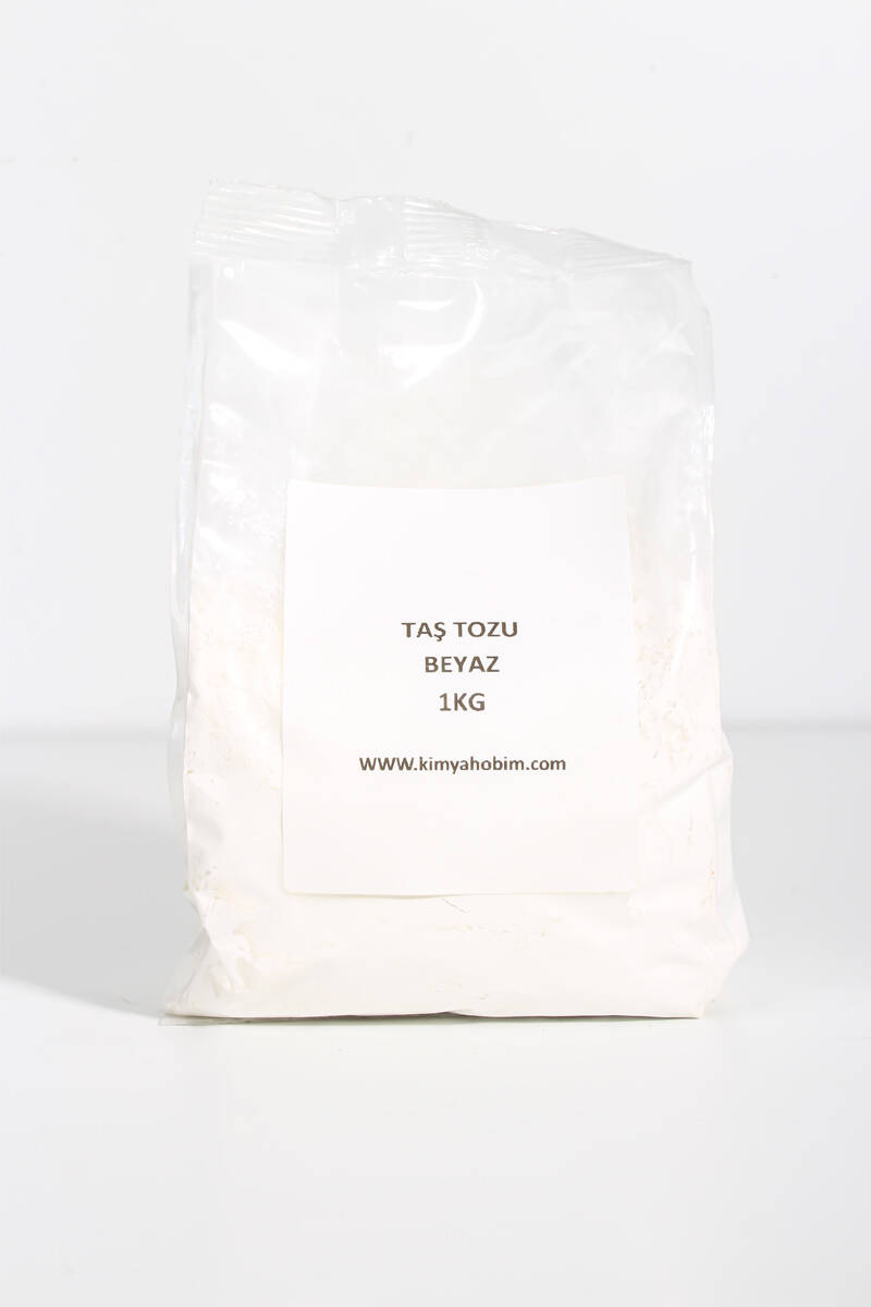 Aljinat 453GR 1KG Beyaz Taş Tozu 2'li Set - 2