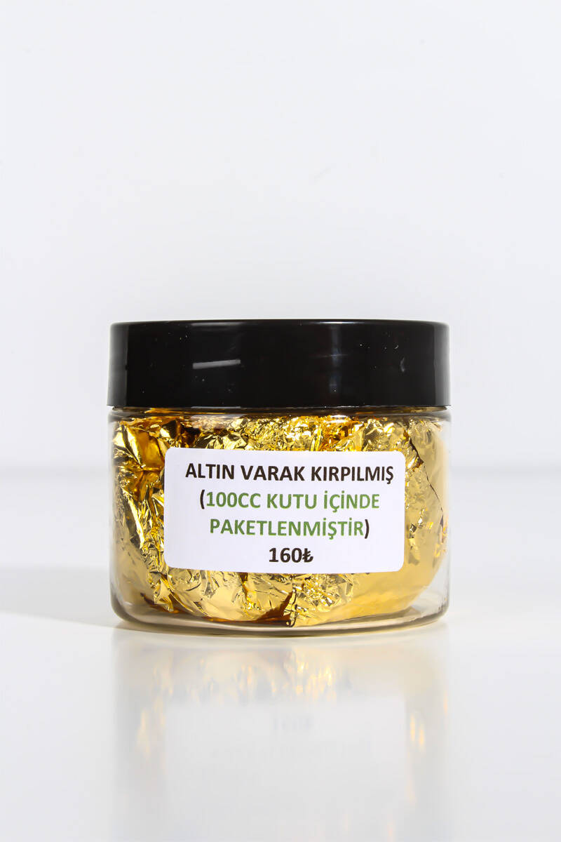 Altın Kırpılmış Varak 100CC - 1