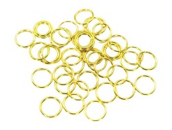 Altın Sarısı Kolye ve Anahtarlık Ucu Yuvarlak Kıskaç 1 KG - 