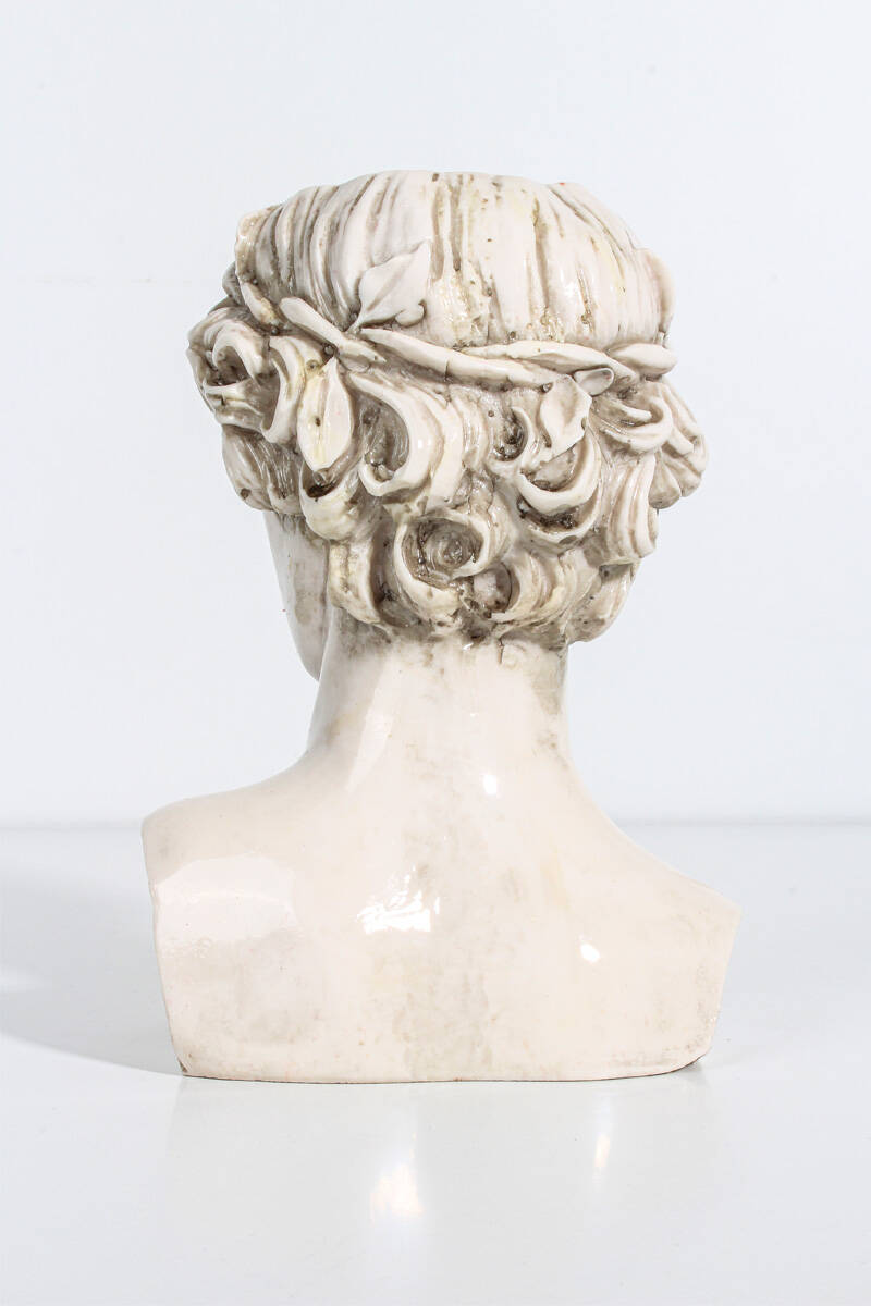 Antinous Büst Silikon Mum Kalıbı KHM265 - 4