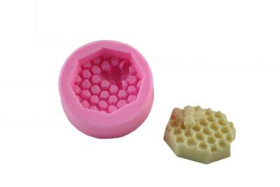 Bal Peteği ve Arı Detaylı Silikon Mum ve Sabun Kalıbı KHHA31 - 1