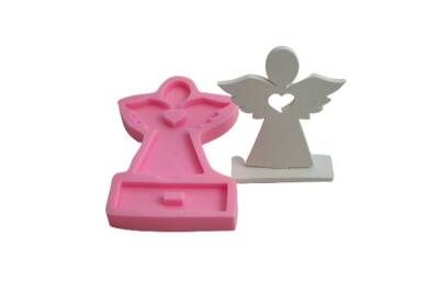 Ayakta Duran Melek Silikon Kalıp KHME09 - 1