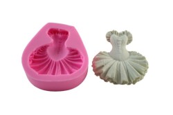 Balerin Elbisesi Silikon Kalıbı DÜ-14 - 