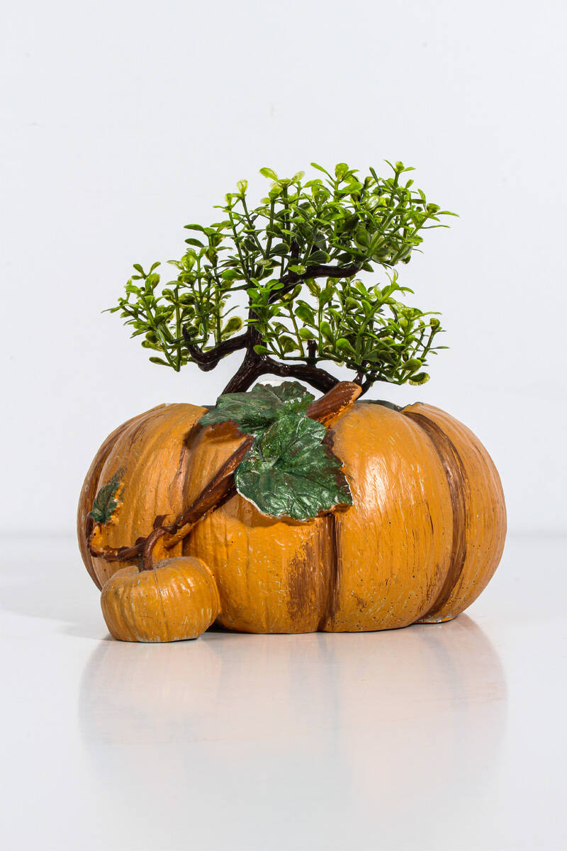 Balkabağı Beton Saksı Silikon Kalıbı KHB85 - 1