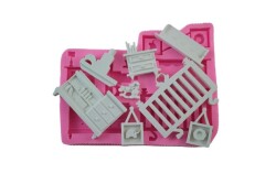 Bebek Odası Takımı Silikon Kalıbı ÇO-168 - 