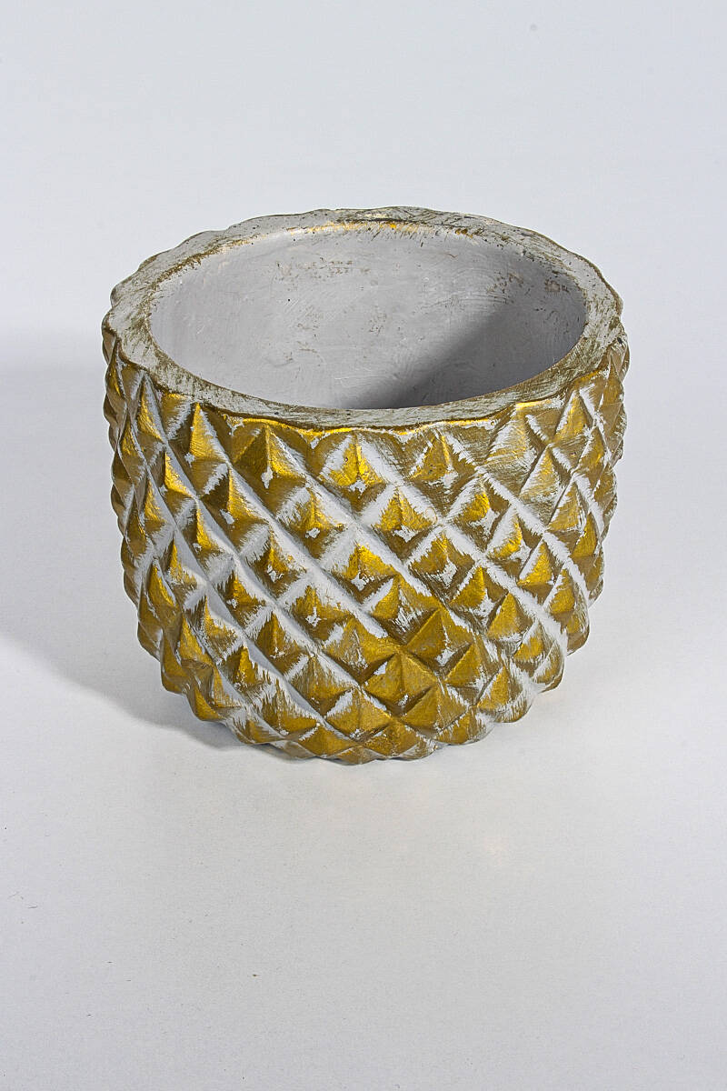 Desenli Sukulent Beton Taş Tozu Silikon Kalıbı KHB66 - 2