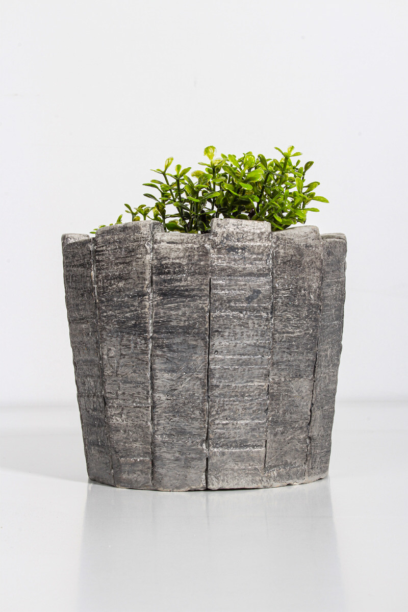 Yuvarlak Sukulent Beton Taş Tozu Silikon Kalıbı KHB75 - 