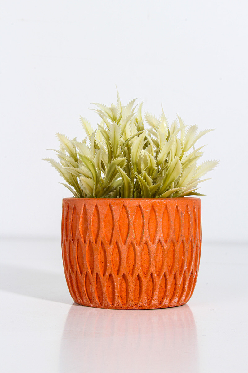 Desenli Sukulent Beton Taş Tozu Silikon Kalıbı KHB79 - 