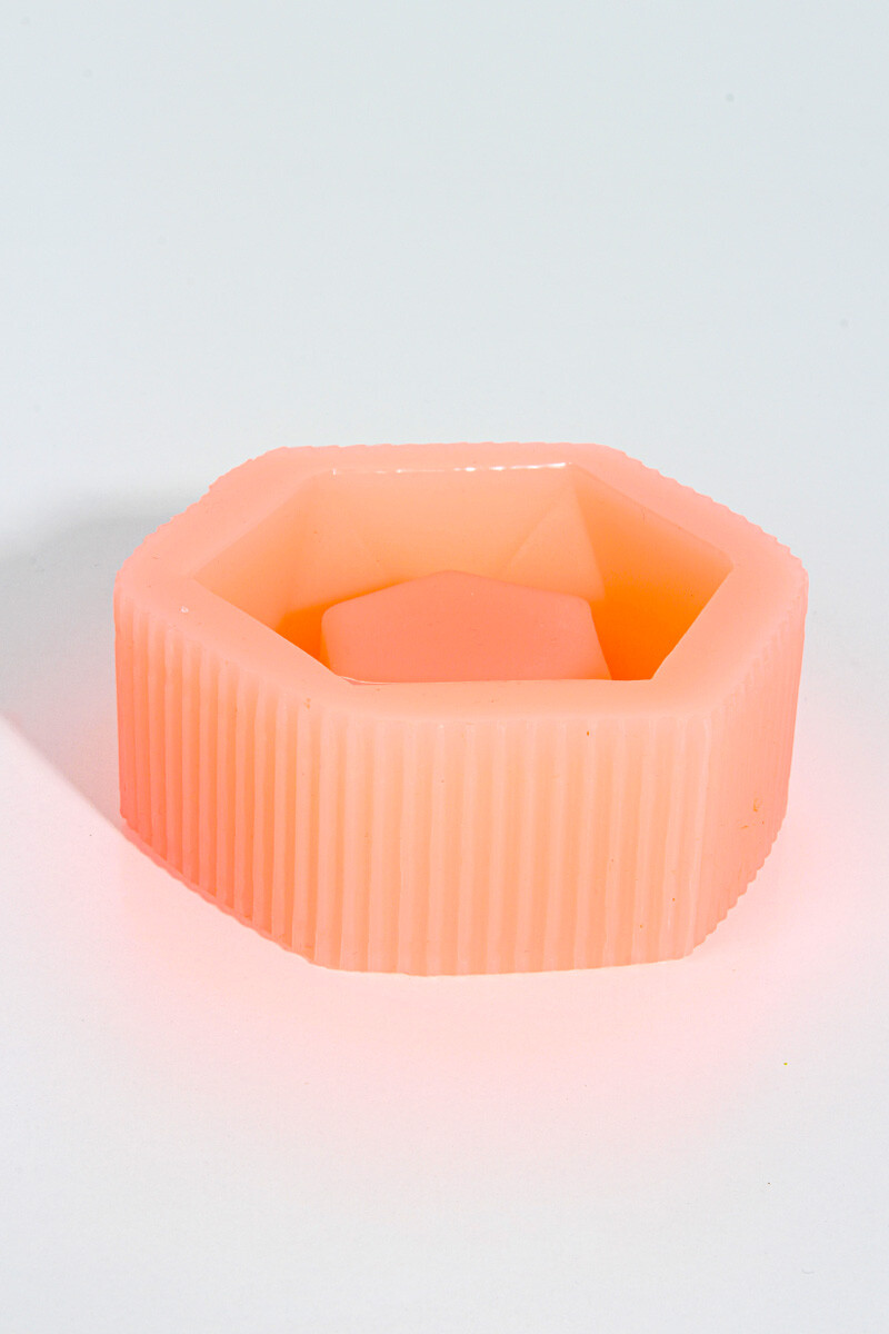 Geometrik Sukulent Beton Taş Tozu Silikon Kalıbı KHB81 - 3