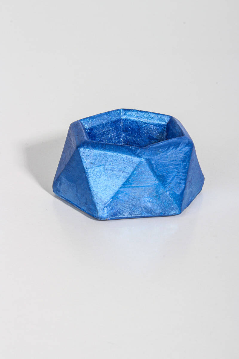 Geometrik Sukulent Beton Taş Tozu Silikon Kalıbı KHB81 - 2