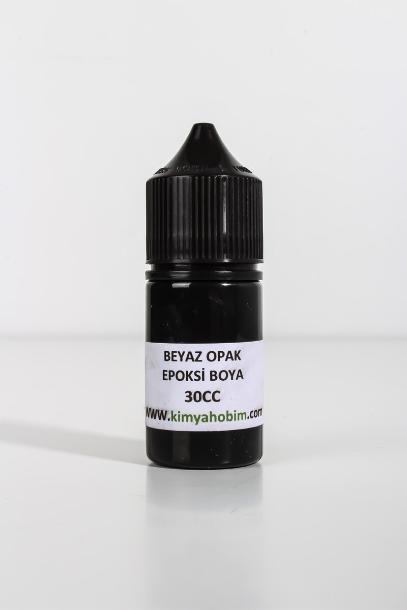 Beyaz Opak Epoksi Boya 30CC - 