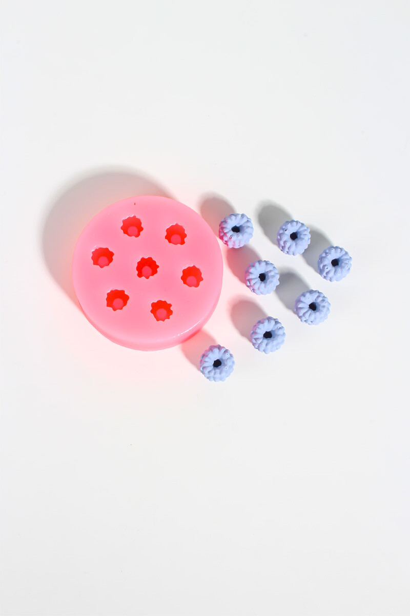 Böğürtlen Silikon Mum Kalıbı KHM303 - 3