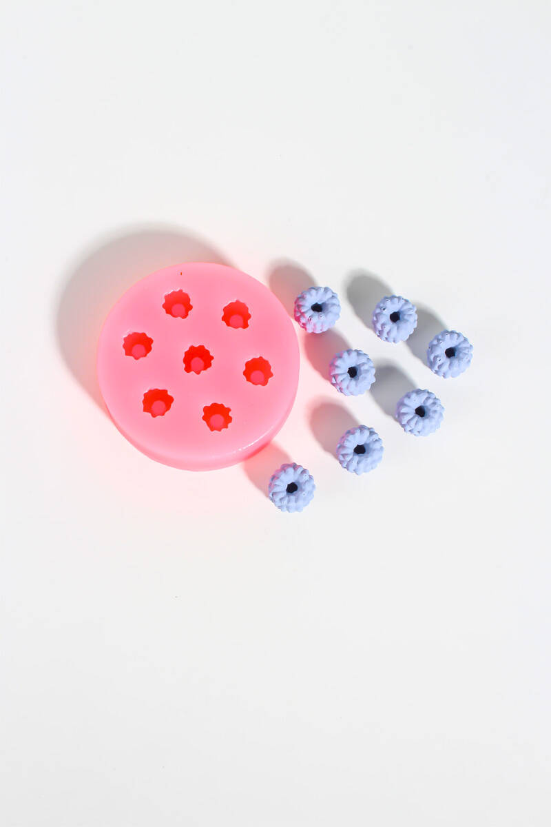 Böğürtlen Silikon Mum Kalıbı KHM303 - 3