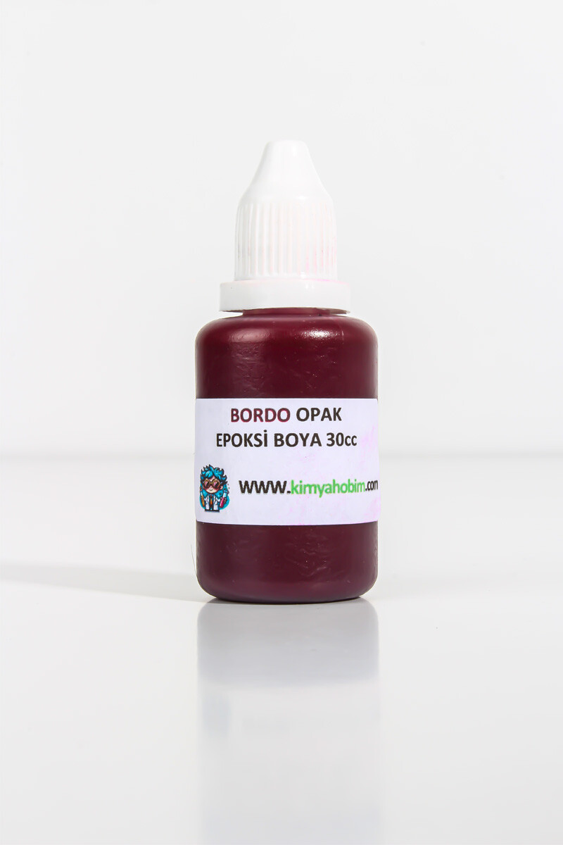 Bordo Opak Epoksi Boya 30CC - 