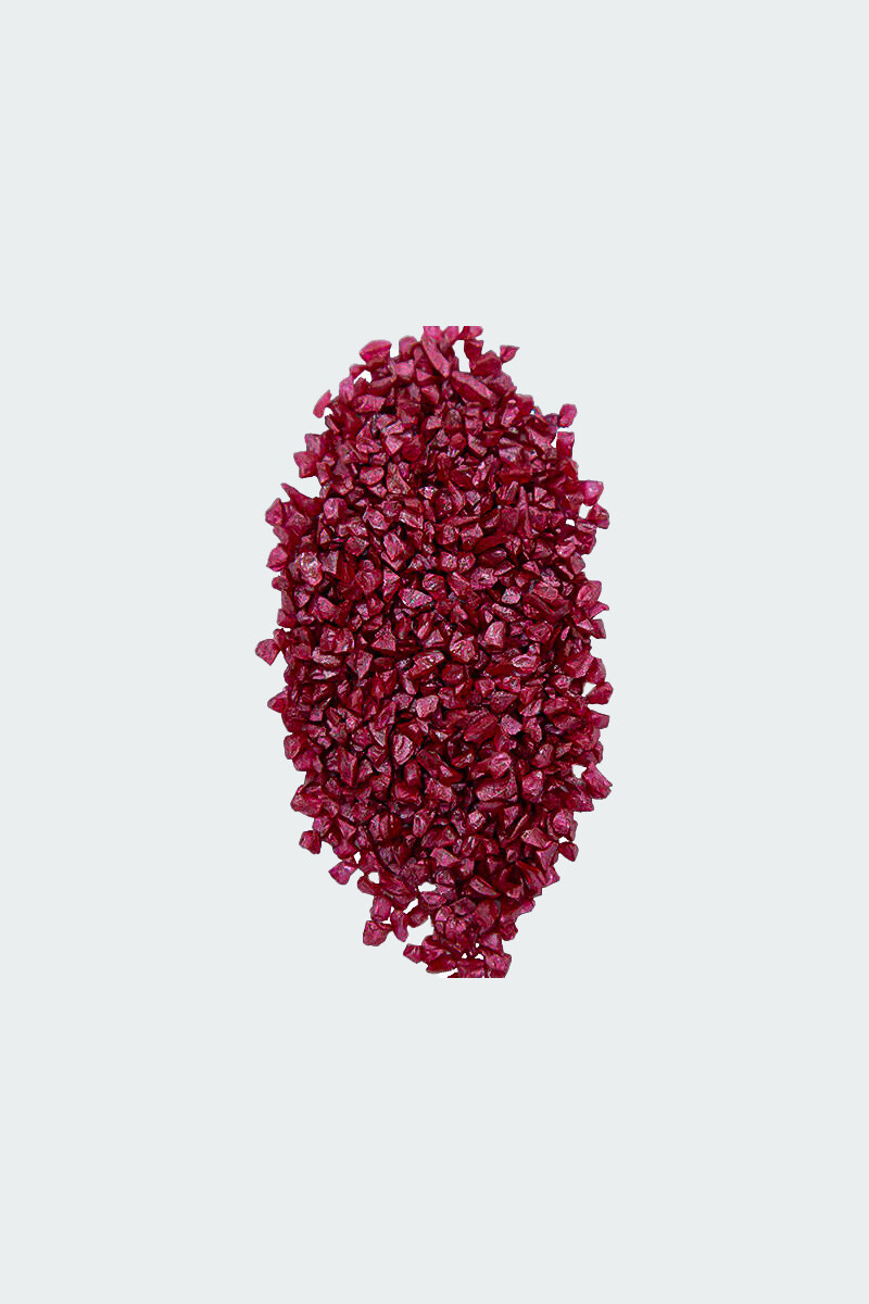 Bordo Küçük Cam Kırığı 1KG - 