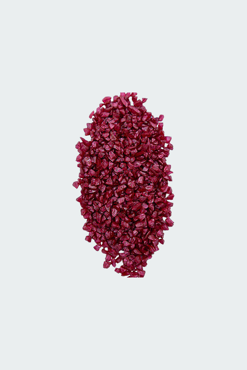 Bordo Küçük Cam Kırığı 1KG - 1