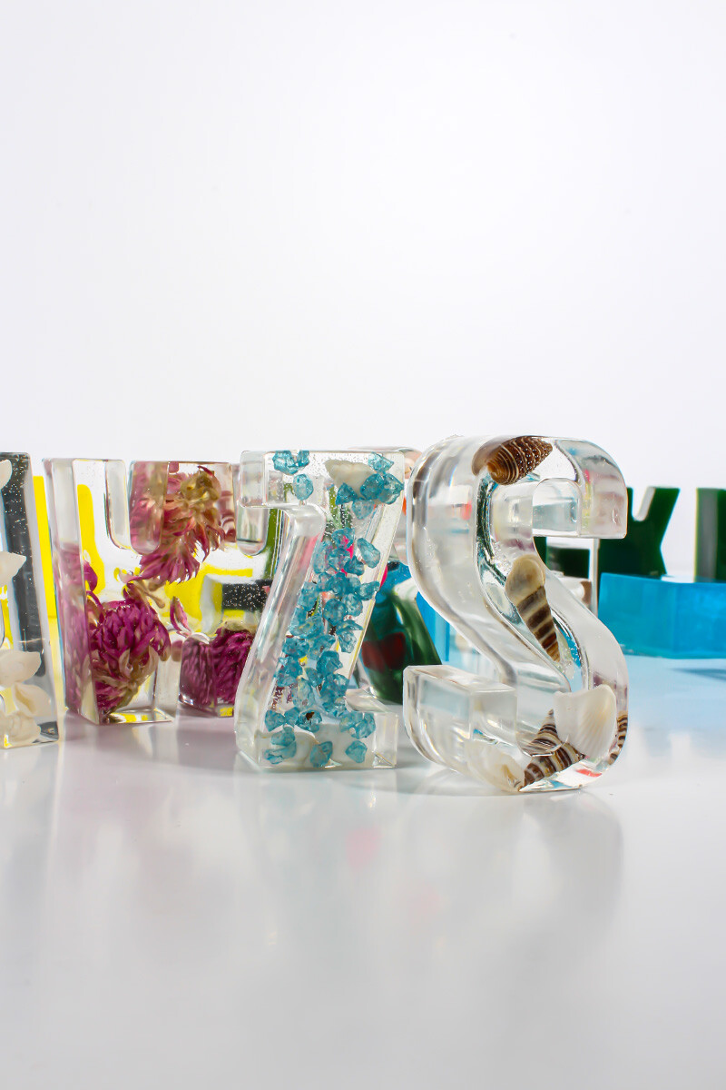 Bubble Harf Silikon Kalıbı KHH40 - 5