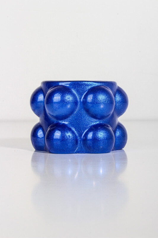 Bubble Silindir Sukulent Beton Taş Tozu Silikon Kalıbı KHB130 - 