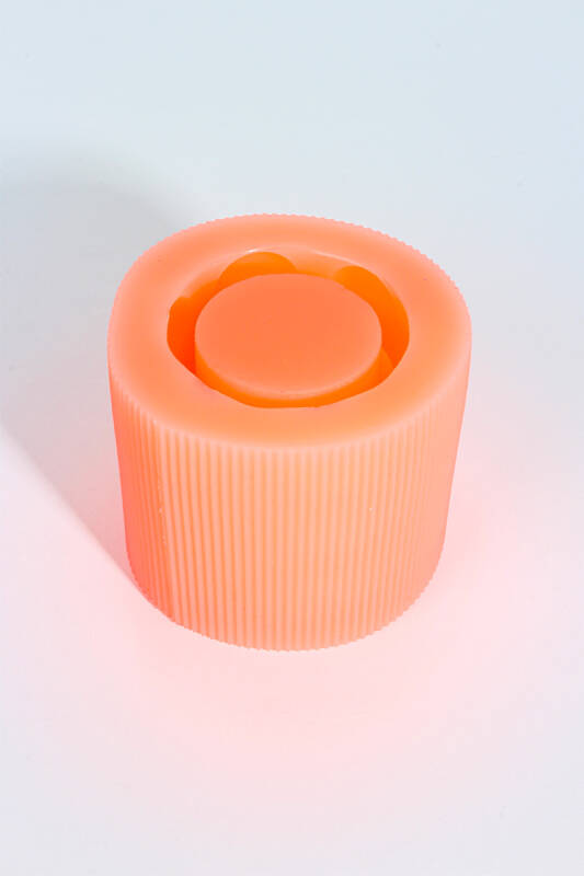 Bubble Silindir Sukulent Beton Taş Tozu Silikon Kalıbı KHB129 - 3