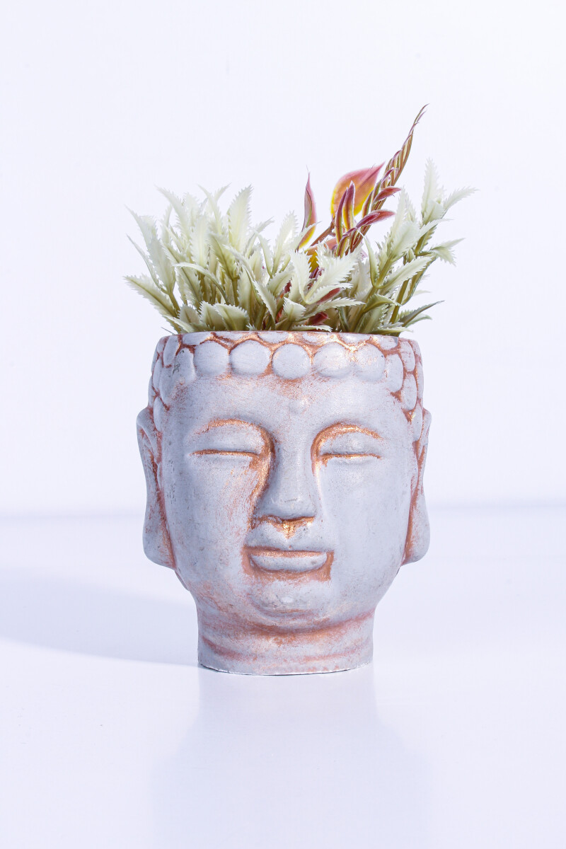 Buda Sukulent Beton Taş Tozu Silikon Kalıbı KHB68 - 