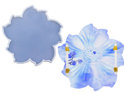 Büyük Güneş Sunumluk Epoksi Reçine Kalıbı KHE669 - 