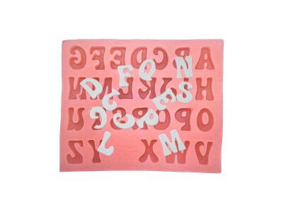 Büyük Harf Silikon Kalıbı H-32 - 1