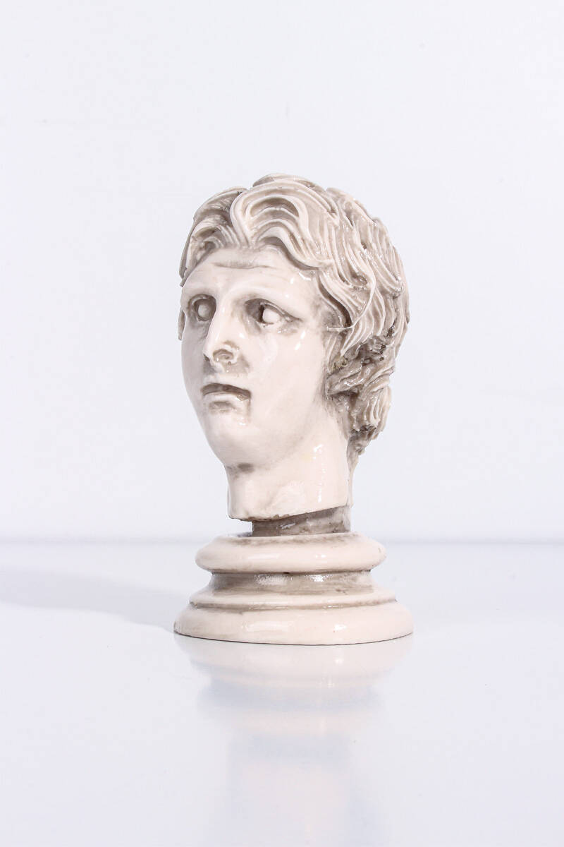 Büyük İskender Büst Silikon Mum Kalıbı KHM278 - 2