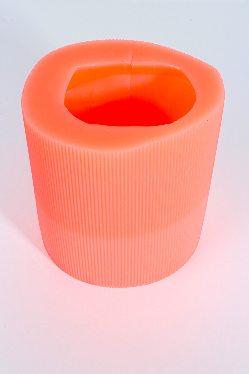 Sezar Büst Büyük Sukulent Beton Taş Tozu Silikon Kalıbı KHB55 - 6