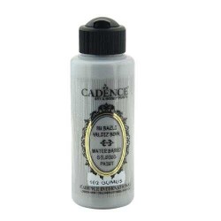 Cadence 102 Gümüş Yaldız Akrilik Boya 120 ML - 