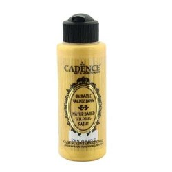 Cadence 108 Süper Gold Yaldız Akrilik Boya 120 ML - 