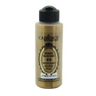 Cadence 112 Majectic Gold Su Bazlı Yaldız Boya 120ML - 1