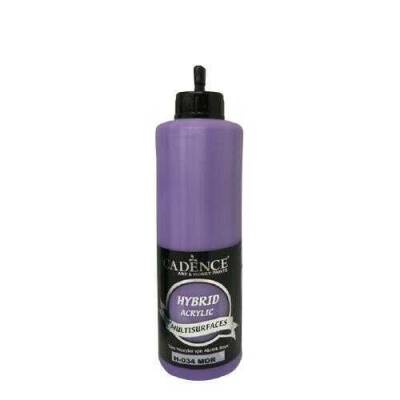 Cadence H034 Mor Hybrid Multisurfaces Akrilik Boya 500ML - 1