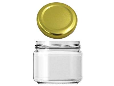 Cam Kavanoz 330 CC 10 Adet - 2