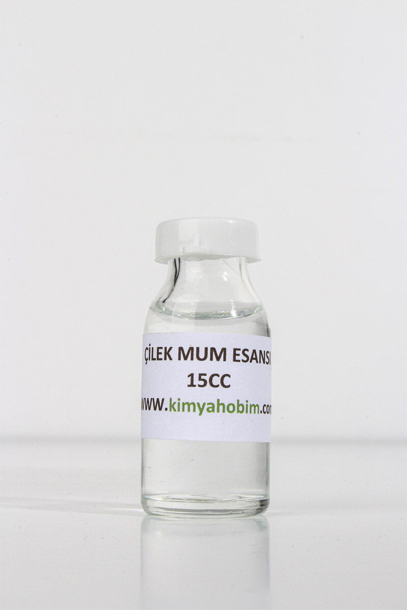 Çilek Mum Esansı 15cc - 