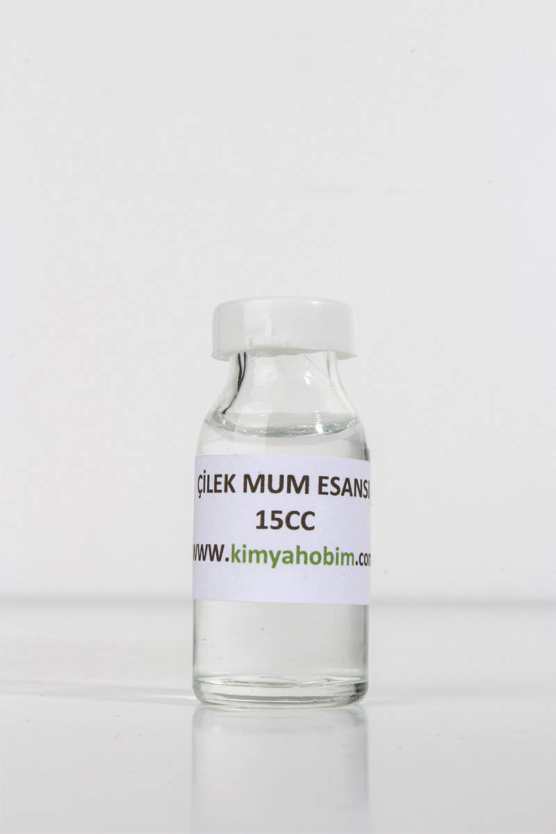 Çilek Mum Esansı 15cc - 1