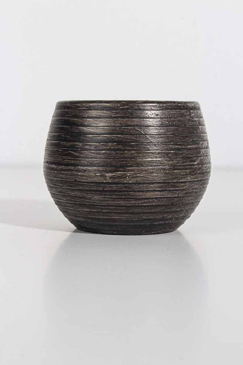 Çizgi Desenli Sukulent Beton Taş Tozu Silikon Kalıbı KHB05 - 