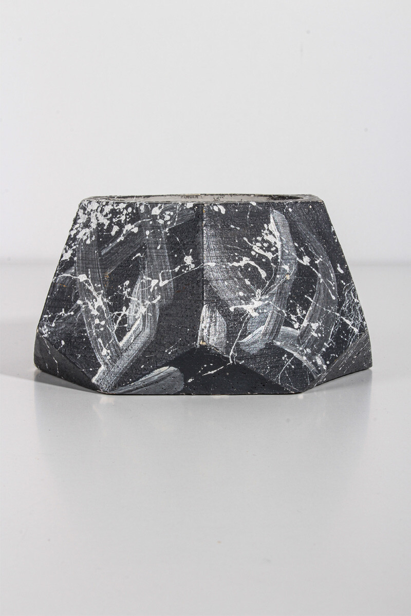 Çokgen Beton Taş Tozu Silikon Kalıbı KHB12 - 