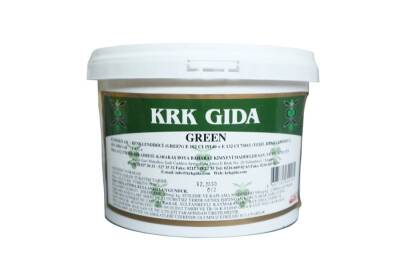Dark Green E133 Yeşil Gıda Boyası 1 KG - 1