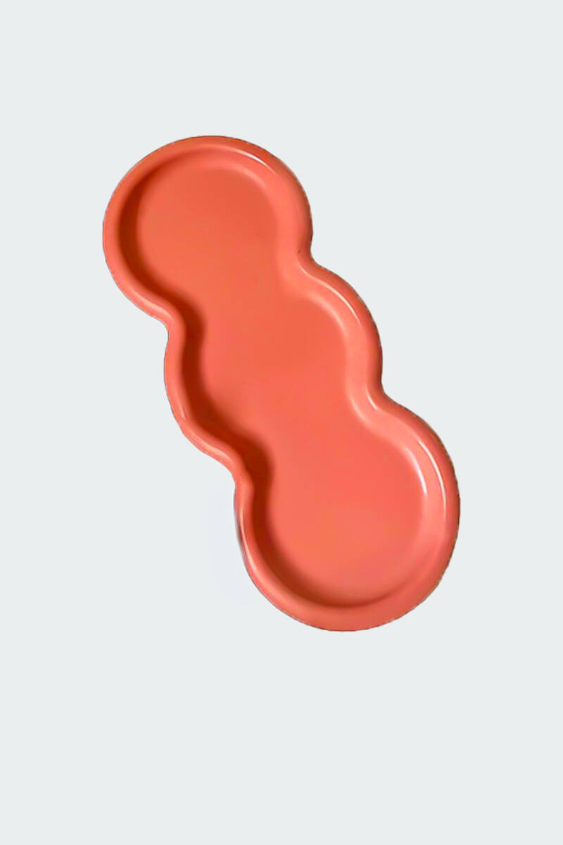 Dekoratif Terrazo Sunumluk Epoksi Kalıbı KHE877 - 1