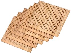 Delikli Ahşap Fitil Büyük Boy 10 Adet - 