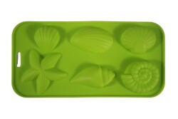 Desenli 6'lı Silikon Kek Kalıbı KHK1345 - 6