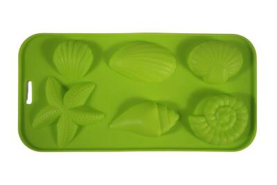 Desenli 6'lı Silikon Kek Kalıbı KHK1345 - 3