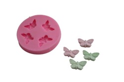 Kelebek Silikon Kalıbı 4'lü KHHA01 - 