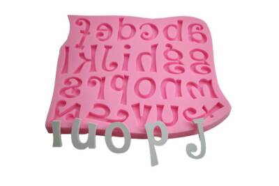 El Yazısı Küçük Harf Silikon Kalıbı H-18 - 1