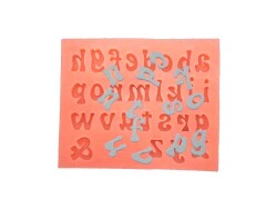 El Yazısı Küçük Harf Silikon Kalıbı H-29 - 