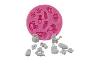 Emzik - Biberon Çoklu Silikon Kalıbı ÇO-139 - 1