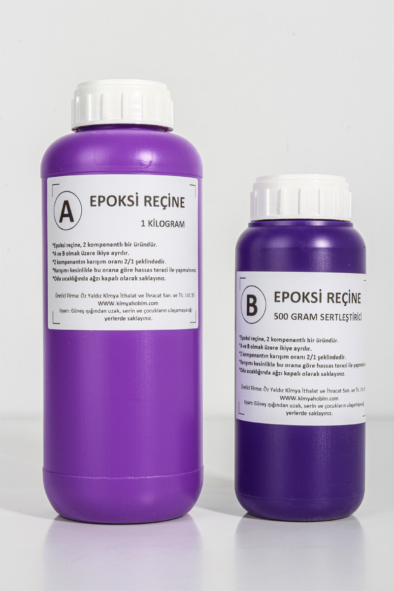 Epoksi Reçine 1.5KG - 