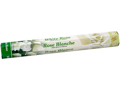 Flute Beyaz Gül (White Rose) Kokulu 20'li Çubuk Tütsü - 1