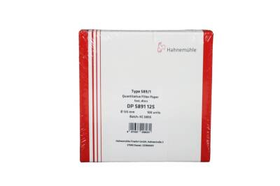 Fp 589 / 1 Siyah Filtre Kağıdı 125 MM - 1